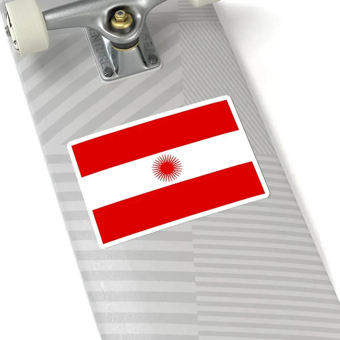 Bandera del Peru 1822 (Peru) STICKER Vinyl Kiss-Cut Decal - The Sticker Space