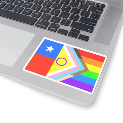 Bandera del Progreso Brillante de Chile (Chile) STICKER Vinyl Kiss-Cut Decal - The Sticker Space