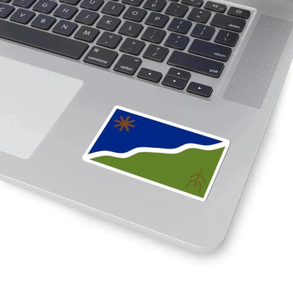 Bandera Kawesqar (Chile) STICKER Vinyl Kiss-Cut Decal - The Sticker Space