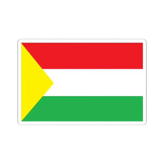 Bandera Maggiolo (Argentina) STICKER Vinyl Kiss-Cut Decal 2 Inch White - The Sticker Space