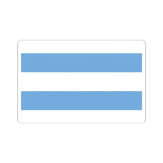 Bandera marina mercante estado de Buenos Aires (Argentina) STICKER Vinyl Kiss-Cut Decal 2 Inch White - The Sticker Space