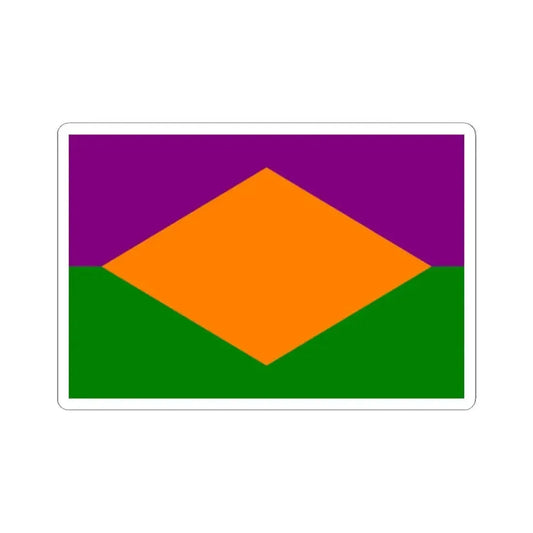 Bandera Mora (Costa Rica) STICKER Vinyl Kiss-Cut Decal 2 Inch White - The Sticker Space