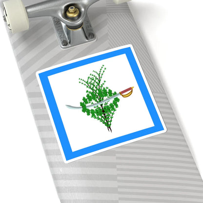 Bandera Parlamentaria de Mexico en 1815 (Mexico) STICKER Vinyl Kiss-Cut Decal - The Sticker Space