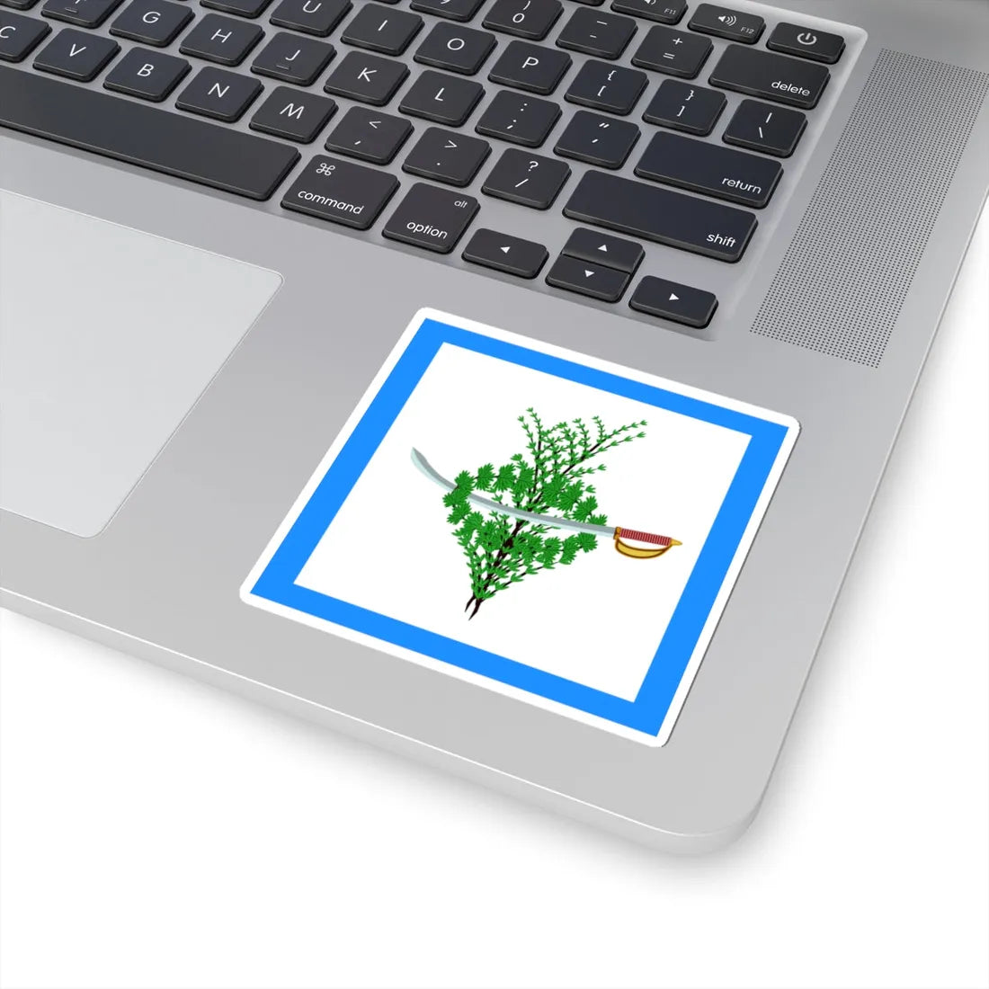 Bandera Parlamentaria de Mexico en 1815 (Mexico) STICKER Vinyl Kiss-Cut Decal - The Sticker Space