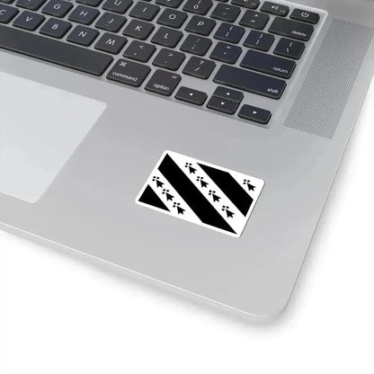 Bandera Pays Rennes (Belgium) STICKER Vinyl Kiss-Cut Decal - The Sticker Space