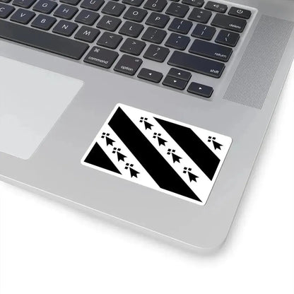 Bandera Pays Rennes (Belgium) STICKER Vinyl Kiss-Cut Decal - The Sticker Space