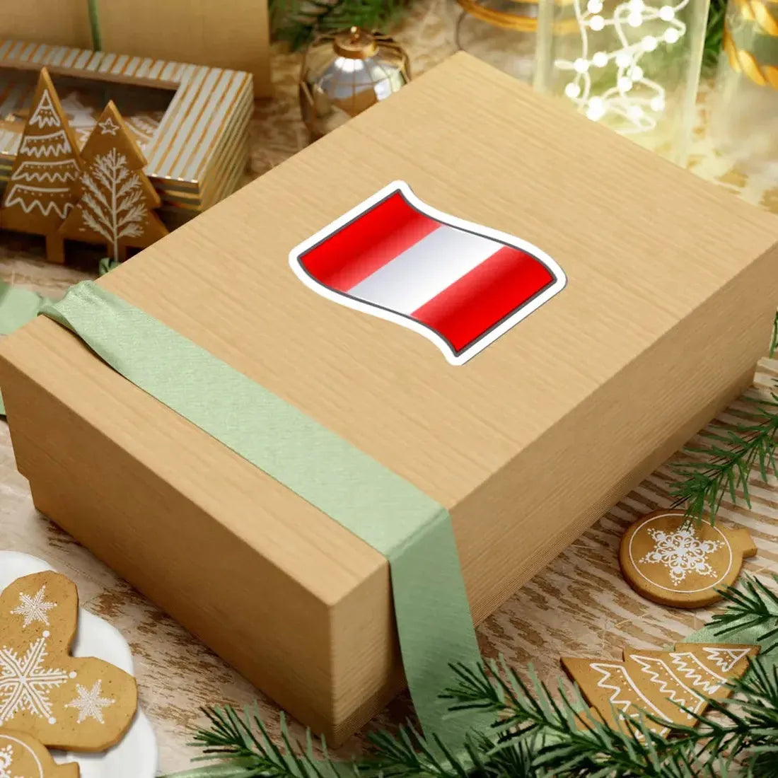 Bandera Peru (Peru) STICKER Vinyl Kiss-Cut Decal - The Sticker Space