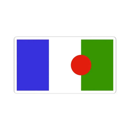 Bandera poble Batwa (Burundi) STICKER Vinyl Kiss-Cut Decal 2 Inch White - The Sticker Space