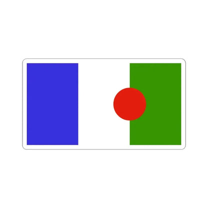 Bandera poble Batwa (Burundi) STICKER Vinyl Kiss-Cut Decal 3 Inch White - The Sticker Space