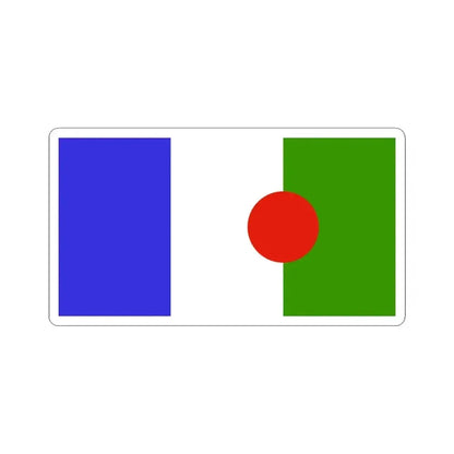 Bandera poble Batwa (Burundi) STICKER Vinyl Kiss-Cut Decal 4 Inch White - The Sticker Space