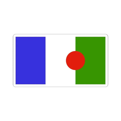 Bandera poble Batwa (Burundi) STICKER Vinyl Kiss-Cut Decal 6 Inch White - The Sticker Space