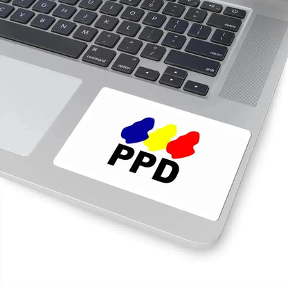 Bandera ppd (Chile) STICKER Vinyl Kiss-Cut Decal - The Sticker Space