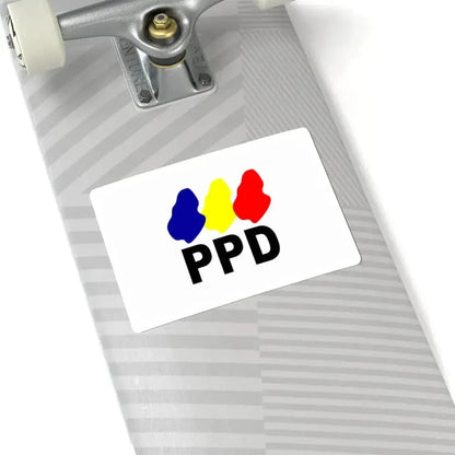 Bandera ppd (Chile) STICKER Vinyl Kiss-Cut Decal - The Sticker Space