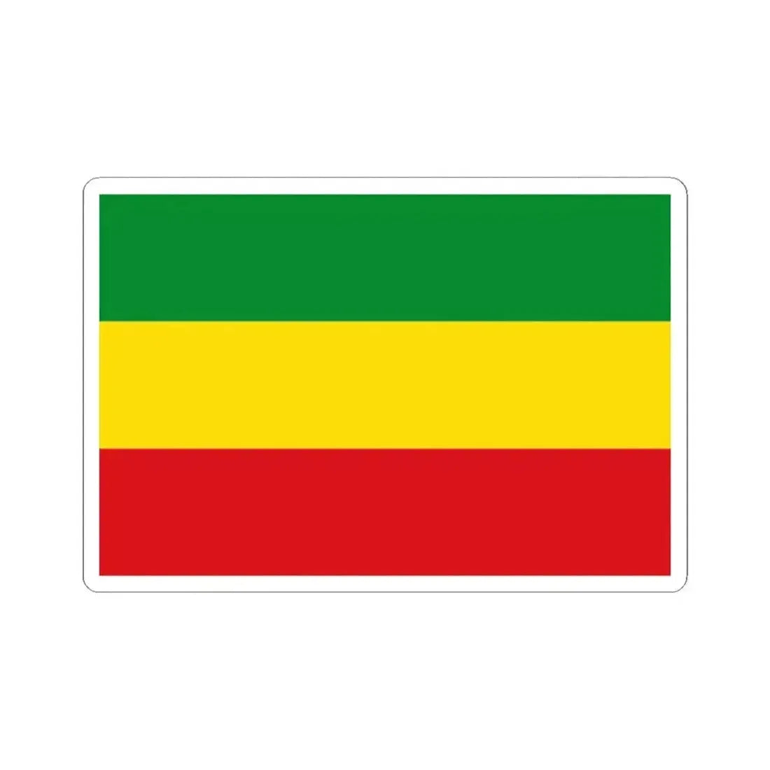 Bandera Provincia Carchi (Ecuador) STICKER Vinyl Kiss-Cut Decal 2 Inch White - The Sticker Space