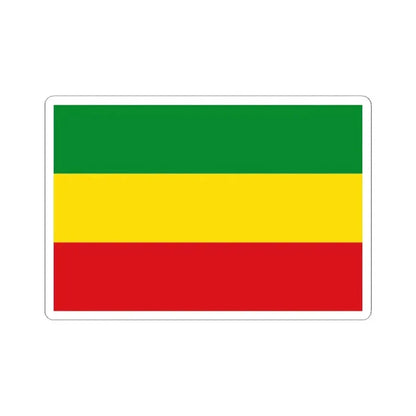 Bandera Provincia Carchi (Ecuador) STICKER Vinyl Kiss-Cut Decal 2 Inch White - The Sticker Space