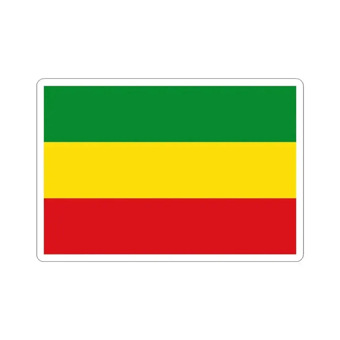 Bandera Provincia Carchi (Ecuador) STICKER Vinyl Kiss-Cut Decal 3 Inch White - The Sticker Space