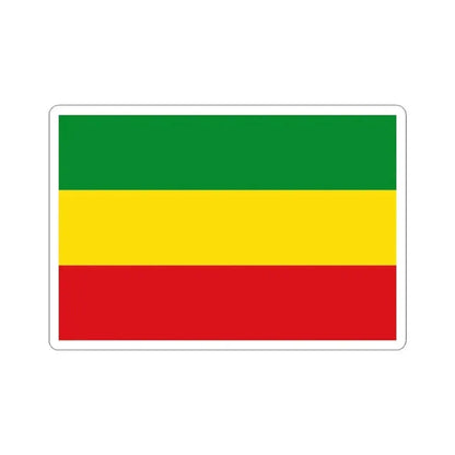 Bandera Provincia Carchi (Ecuador) STICKER Vinyl Kiss-Cut Decal 3 Inch White - The Sticker Space