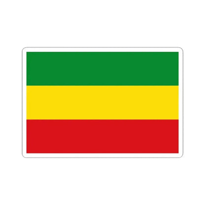 Bandera Provincia Carchi (Ecuador) STICKER Vinyl Kiss-Cut Decal 4 Inch White - The Sticker Space