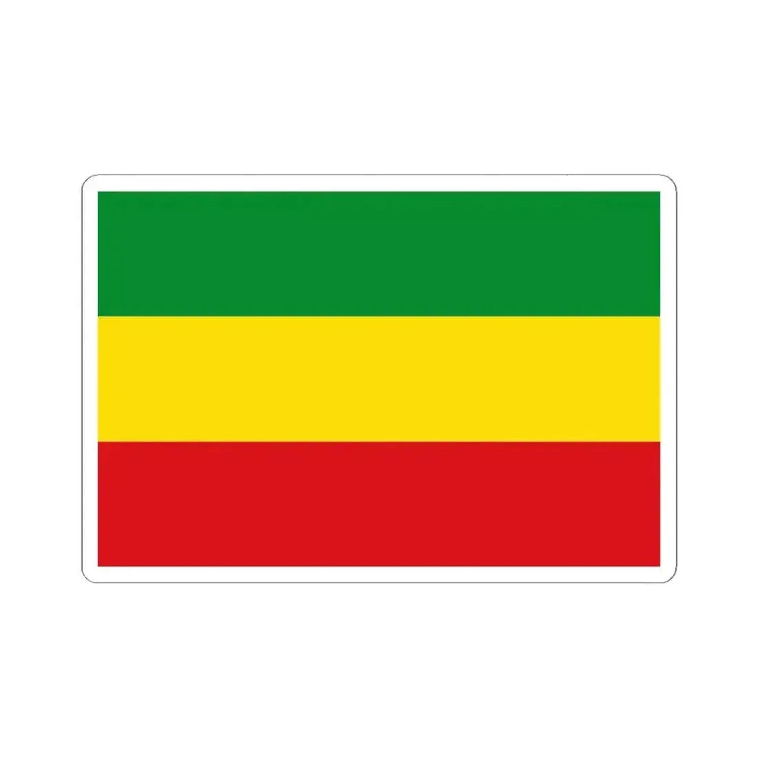 Bandera Provincia Carchi (Ecuador) STICKER Vinyl Kiss-Cut Decal 6 Inch White - The Sticker Space