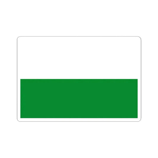 Bandera Provincia Esmeraldas (Ecuador) STICKER Vinyl Kiss-Cut Decal 2 Inch White - The Sticker Space