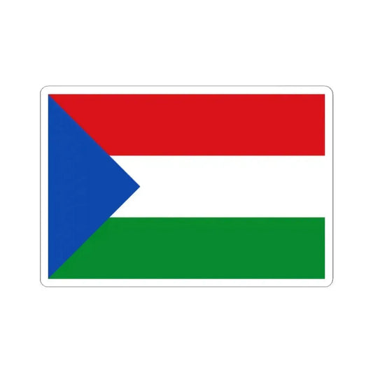 Bandera Provincia Imbabura (Ecuador) STICKER Vinyl Kiss-Cut Decal 2 Inch White - The Sticker Space