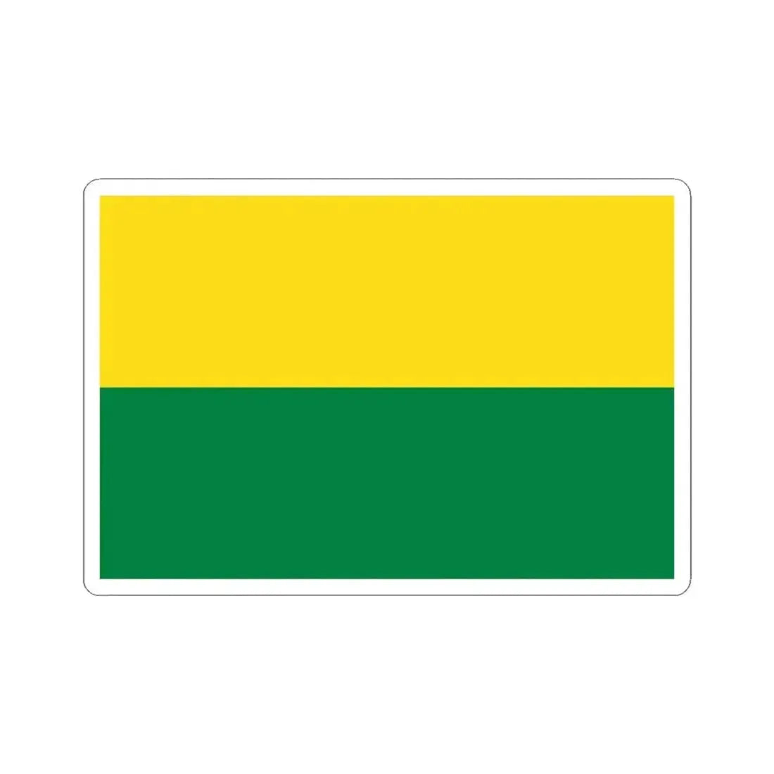 Bandera Provincia Morona Santiago (Ecuador) STICKER Vinyl Kiss-Cut Decal 3 Inch White - The Sticker Space