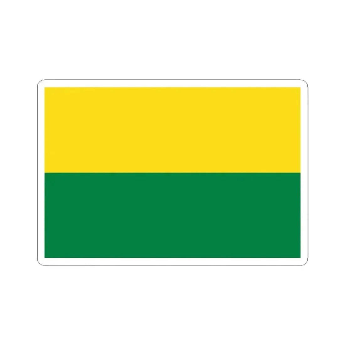 Bandera Provincia Morona Santiago (Ecuador) STICKER Vinyl Kiss-Cut Decal 4 Inch White - The Sticker Space