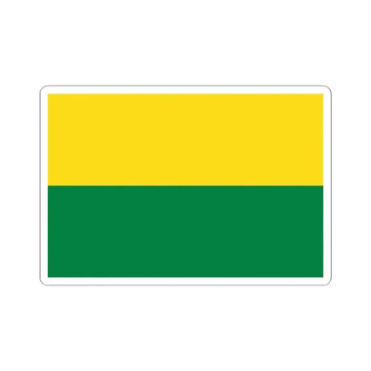 Bandera Provincia Morona Santiago (Ecuador) STICKER Vinyl Kiss-Cut Decal 4 Inch White - The Sticker Space