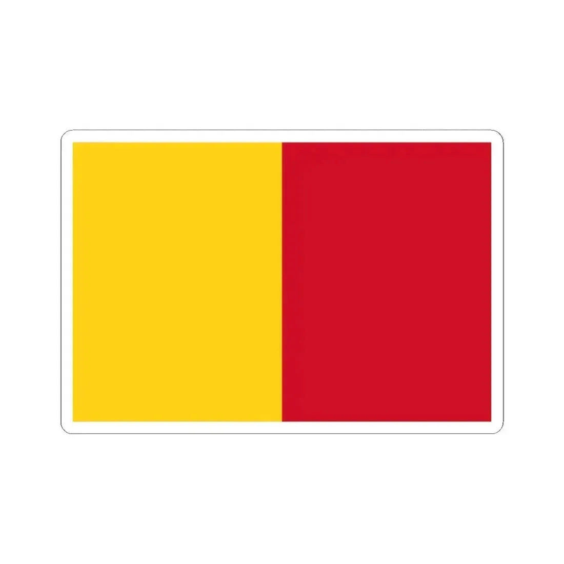 Bandera Provincia Pichincha (Ecuador) STICKER Vinyl Kiss-Cut Decal 2 Inch White - The Sticker Space