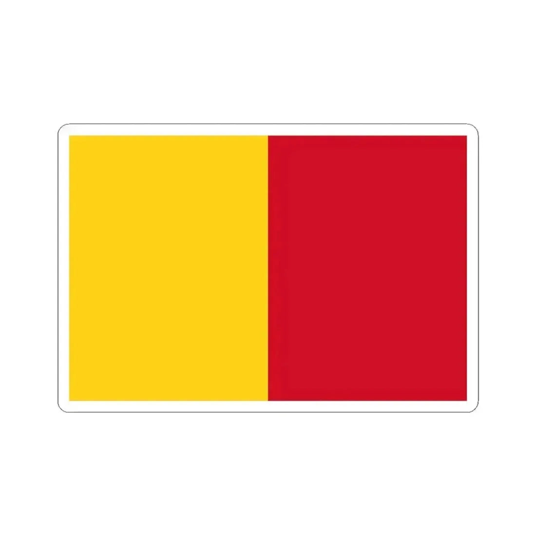 Bandera Provincia Pichincha (Ecuador) STICKER Vinyl Kiss-Cut Decal 3 Inch White - The Sticker Space