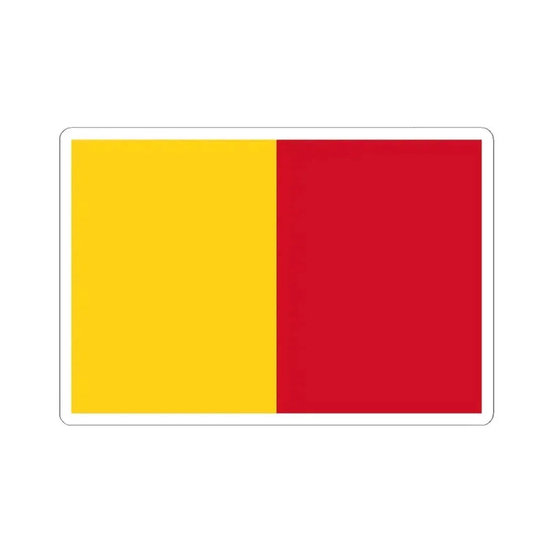 Bandera Provincia Pichincha (Ecuador) STICKER Vinyl Kiss-Cut Decal 6 Inch White - The Sticker Space