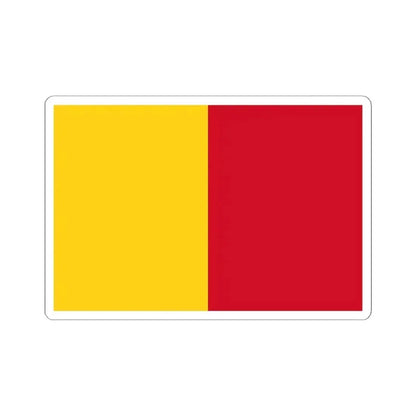 Bandera Provincia Pichincha (Ecuador) STICKER Vinyl Kiss-Cut Decal 6 Inch White - The Sticker Space