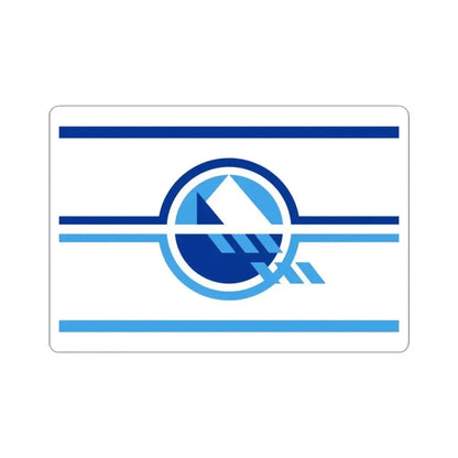 Bandera Puerto Varas (Chile) STICKER Vinyl Kiss-Cut Decal 3 Inch White - The Sticker Space