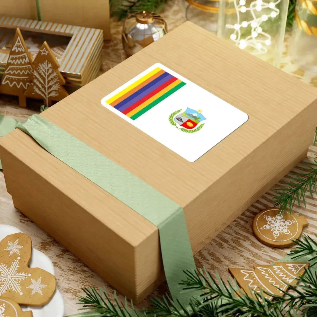 Bandera Region Apurimac (Peru) STICKER Vinyl Kiss-Cut Decal - The Sticker Space