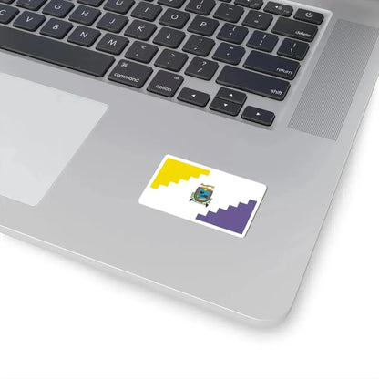 Bandera Region Ica (Peru) STICKER Vinyl Kiss-Cut Decal - The Sticker Space