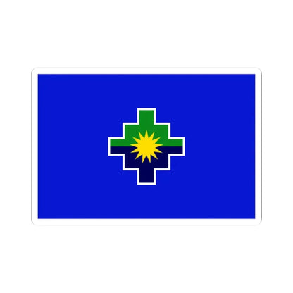 Bandera Region Puno (Peru) STICKER Vinyl Kiss-Cut Decal 2 Inch White - The Sticker Space