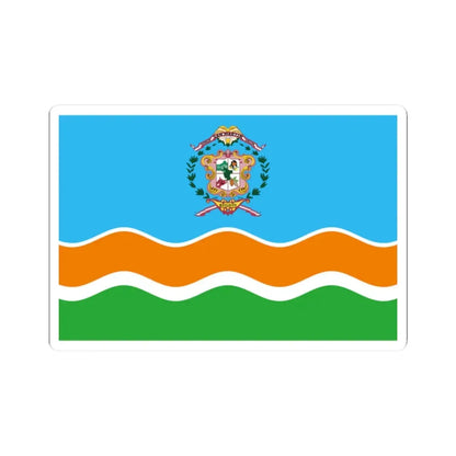 Bandera Region San Martin (Peru) STICKER Vinyl Kiss-Cut Decal 2 Inch White - The Sticker Space