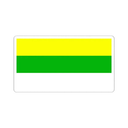 BanderaPuyango (Ecuador) STICKER Vinyl Kiss-Cut Decal 2 Inch White - The Sticker Space