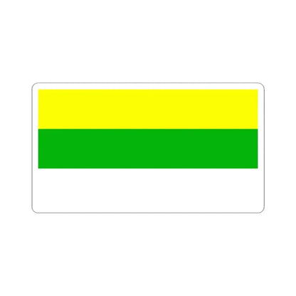 BanderaPuyango (Ecuador) STICKER Vinyl Kiss-Cut Decal 3 Inch White - The Sticker Space