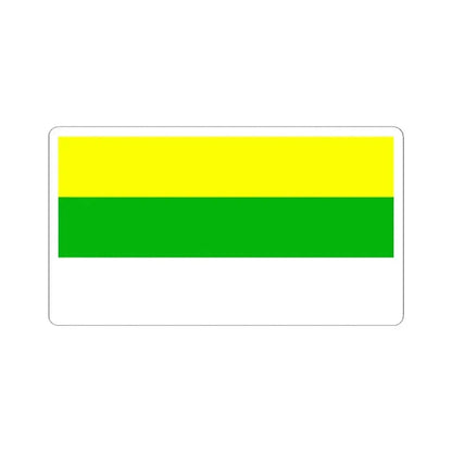 BanderaPuyango (Ecuador) STICKER Vinyl Kiss-Cut Decal 4 Inch White - The Sticker Space