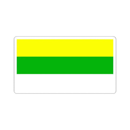 BanderaPuyango (Ecuador) STICKER Vinyl Kiss-Cut Decal 6 Inch White - The Sticker Space