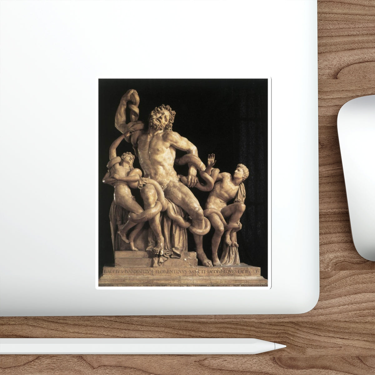 BANDINELLI, Baccio - Laocoon (Artwork) STICKER Vinyl Die-Cut Decal-The Sticker Space