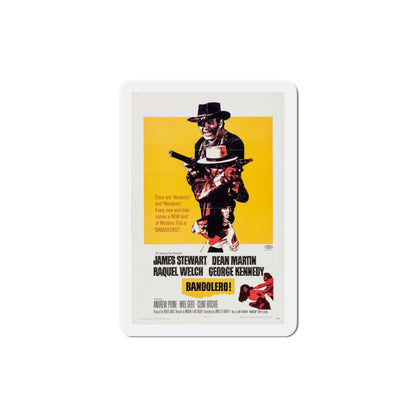 Bandolero 1968 Movie Poster Die-Cut Magnet-4 Inch-The Sticker Space