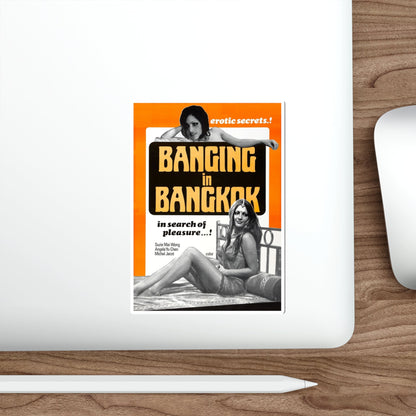 BANGING IN BANGKOK 1976 Movie Poster STICKER Vinyl Die-Cut Decal-The Sticker Space