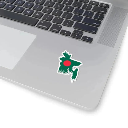 Bangladesh Map Flag (Bangladesh) STICKER Vinyl Kiss-Cut Decal - The Sticker Space
