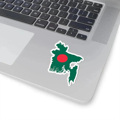 Bangladesh Map Flag (Bangladesh) STICKER Vinyl Kiss-Cut Decal - The Sticker Space