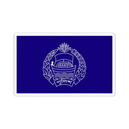 Bangladesh Police Flag (Bangladesh) STICKER Vinyl Kiss-Cut Decal 2 Inch White - The Sticker Space