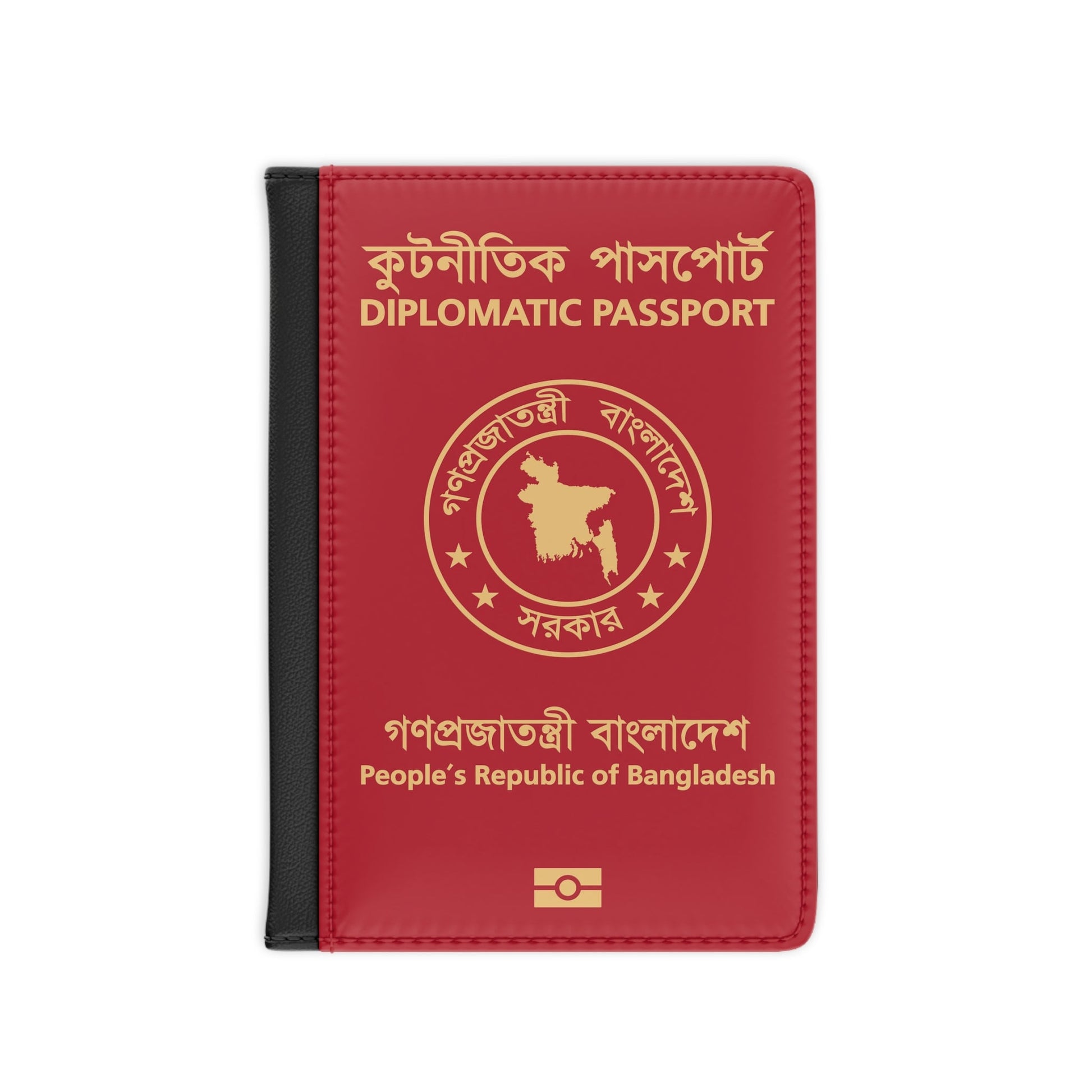 Bangladeshi Diplomatic Passport - Passport Holder-3.9" x 5.8"-The Sticker Space