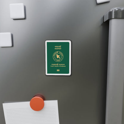 Bangladeshi E-Passport - Die-Cut Magnet-The Sticker Space