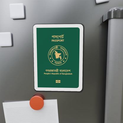 Bangladeshi E-Passport - Die-Cut Magnet-The Sticker Space